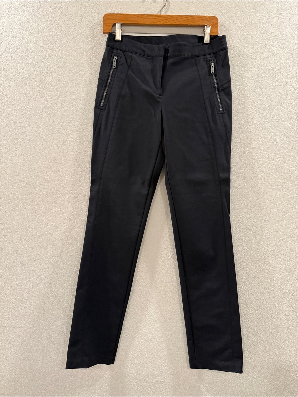 DKNY Black Knit Waistband Pants